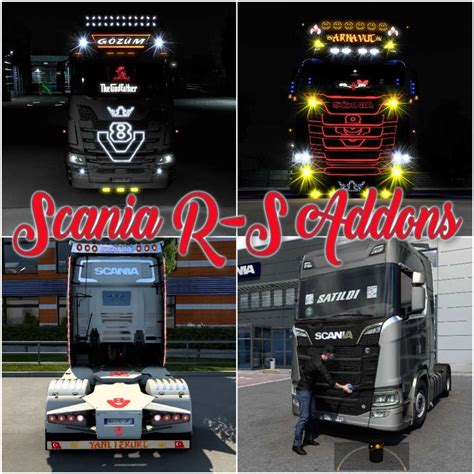 Scania Rs 2016 Addons V59 145 Ets2 Ets2 Ats Mod