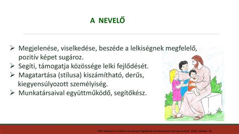 Vall Sos S Erk Lcsi Nevel S A Katolikus Vod Kban Ppt Let Lteni