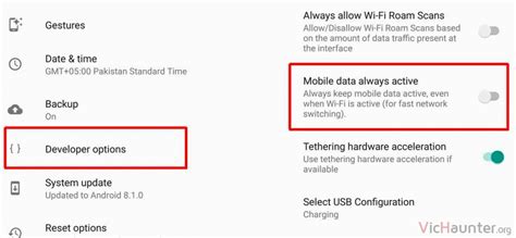 Cómo desactivar completamente los datos móviles al conectar a una Wifi