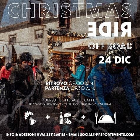 Bassano Del Grappa Vicenza Christmas Ride Vigilia Del Santo