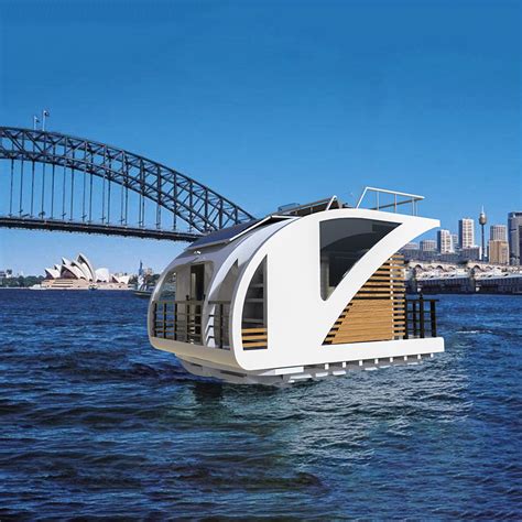 Luxury Floating Boat Prefab Container Hotel House Water Prefabricated