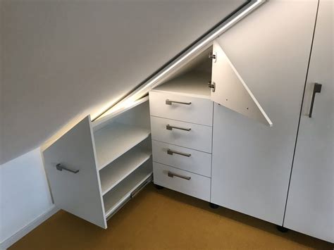 Dachschr Genschrank Ausziehbar Innenausbau Binder