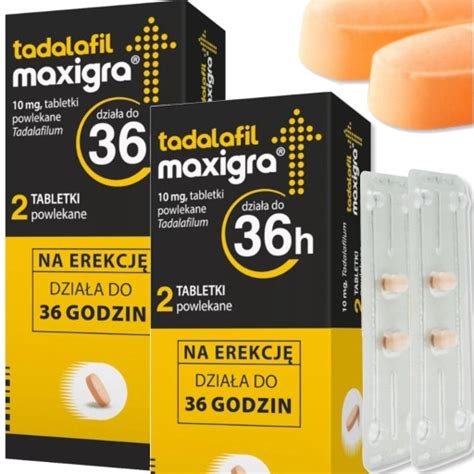 Tadalafil Maxigra Mg Lek Erekcja Potencja Tab Allegro Pl