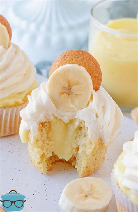 Banana Pudding Cupcakes The Country Cook