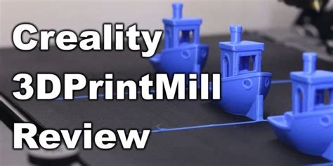 Creality 3DPrintMill CR 30 Review Belt Printer For Batch 3D Printing