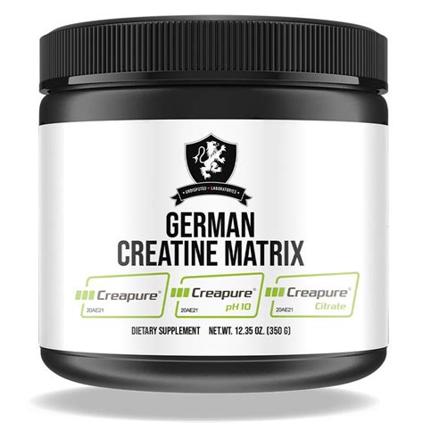 German Creatine Matrix | Creatine, Matrix, German