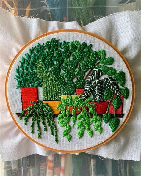 Pin On Bordado Embroidery Hoop Crafts Simple Embroidery Creative