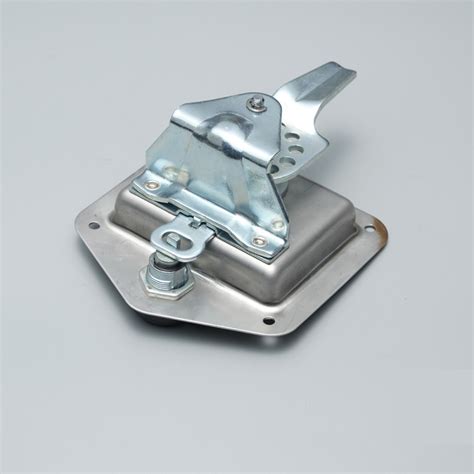 Locking Stainless Steel Paddle T Handle Door Latch