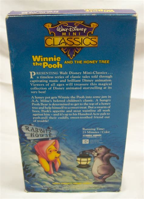 Winnie The Pooh And The Honey Tree Vhs 2000 Online Usa