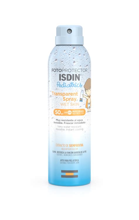 Isdin Fotoprotector Pediatrics Przezroczysty Spray Do Sk Ry Spf