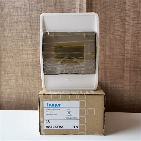 Jual Hager Box MCB 4 Group Outbow VS104TVA Shopee Indonesia