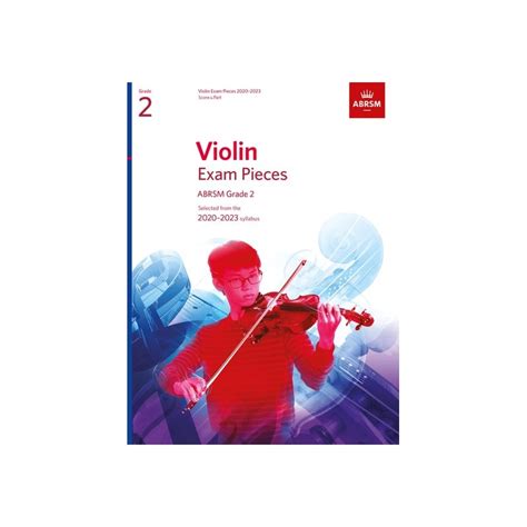 Violin Exam Pieces 2020 2023 ABRSM Grade 2 Score Part