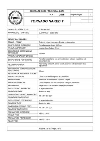 Benelli Tornado Naked T At Auto Expo PDF