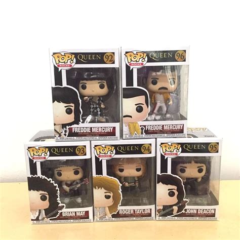 QUEEN FUNKO POPS (SET), Hobbies & Toys, Toys & Games on Carousell