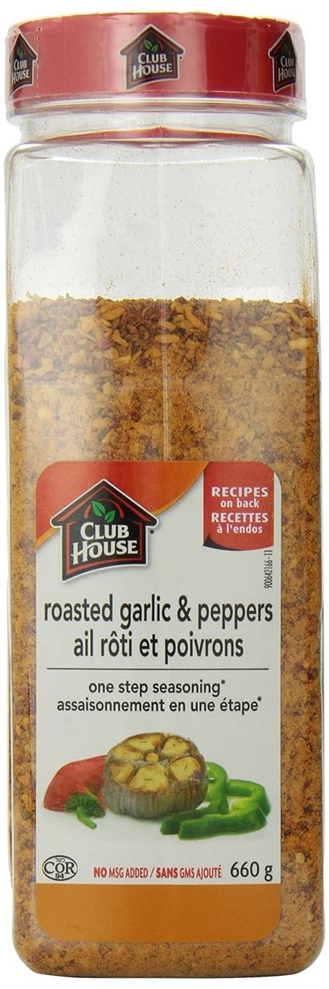 Club House Roasted Garlic And Red Pepper One Step