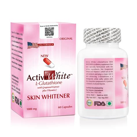 Active White Glutathione Skin Whitening Capsule