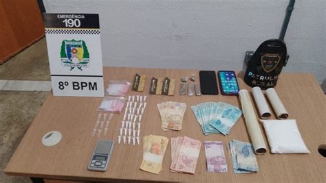 Polícia Militar prende homem por tráfico de drogas em Barrolândia TO