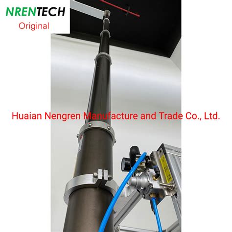 Mobile Pneumatic Telescoping Mast 6m Pneumatic Telescopic Mast Non