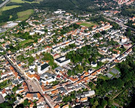 Luftbild Frankenberg Sa Stadtzentrum Im Innenstadtbereich In