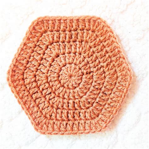 How To Make A Double Crochet Solid Hexagon Without Gaps Crochet