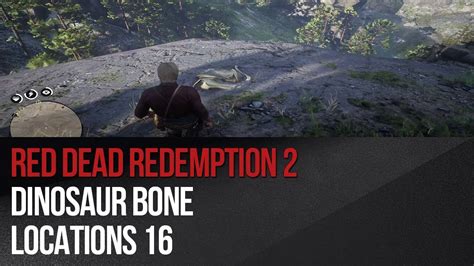 Red Dead Redemption 2 Dinosaur Bone Locations 16 Youtube