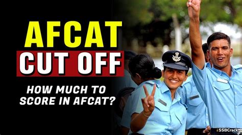 AFCAT Cut Off Marks 2020 2021