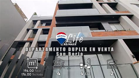 Venta Departamento Duplex De Estreno En San Borja Youtube