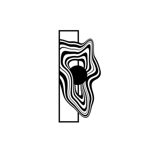 Premium Photo | Abstract wave concept black and white illustration ...