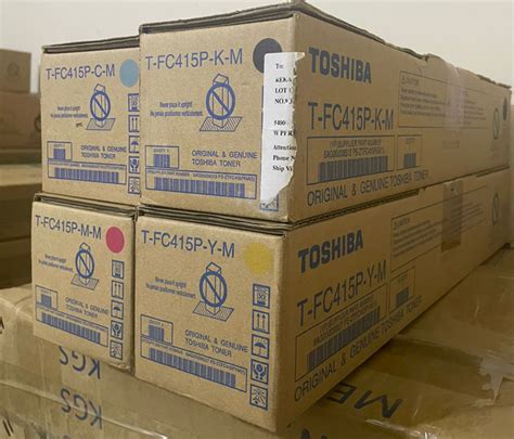 Toshiba T FC415P CMYK Full Set Original Toner In Bangladesh