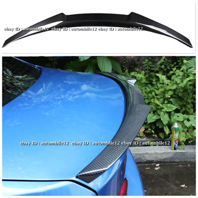 Carbon Fiber Trunk Lip Spoiler Rear Wing Spoiler For Jaguar Xf Xe Xel