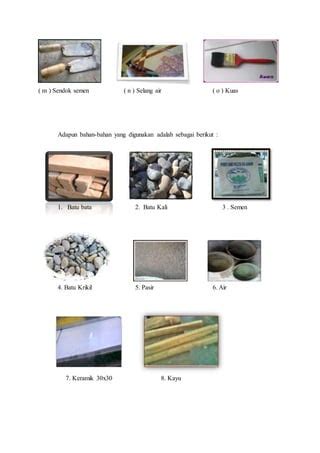 Laporan praktek batu beton ( ptb unimed ) | DOCX