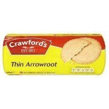 Amazon Crawford Thin Arrowroot Biscuits 200 Gram Pack Of 6