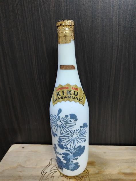 Japanese Sake Kiku Masamune Food And Drinks Alcoholic Beverages On