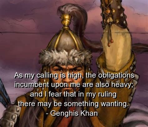 Genghis Khan Quotes Sayings Famous Great Quote Leadership Quotes