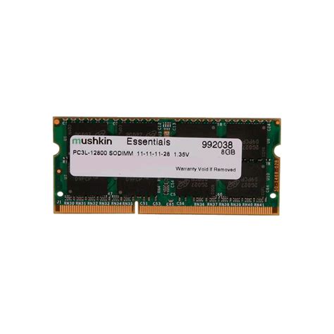 Memoria DDR3L SODIMM 8GB 1600MHz 992038 Mushkin