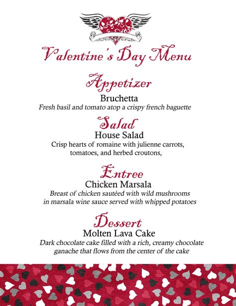 20 Best Valentine Day Dinner Menu - Home, Family, Style and Art Ideas