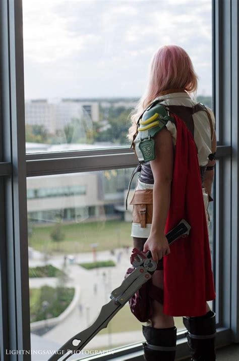 Cosplay Side By Side Lightning Farron Cosplay Amino