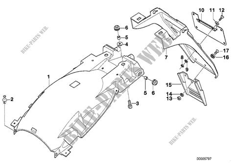 Radabdeckung Hinten Kennzeichentr Ger F R Bmw Motorrad R R Ab