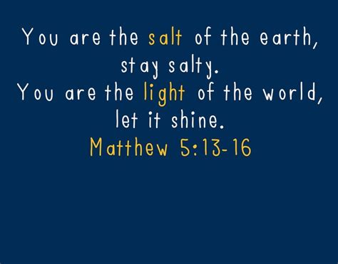 Salt And Light Quotes. QuotesGram