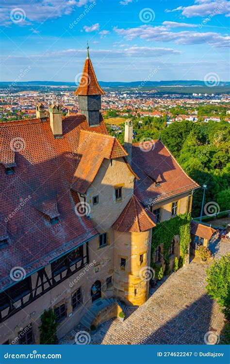 Old Town Of Bamberg Historic Street And Architecture View Upper