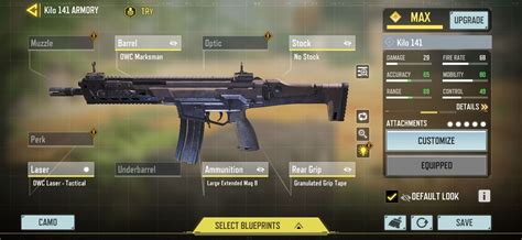 Best Loadout For The Kilo 141 In Cod Mobile Season 1