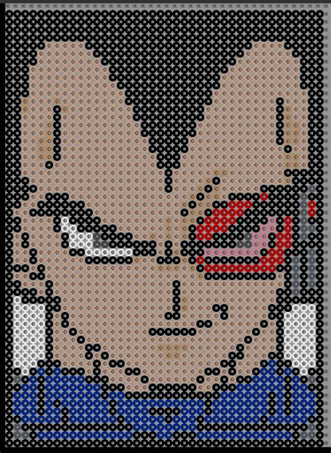 Perler Bead Vegeta