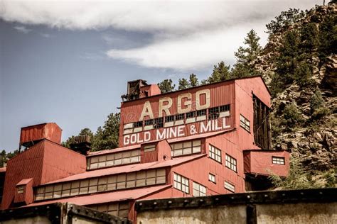 Gold Mine Equipment in Idaho Springs Editorial Photo - Image of holly ...