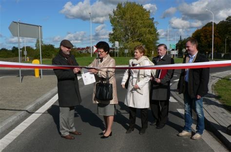 Otwarcie inwestycji drogowej Aktualności Trzebiatów pl Miasto Słonia