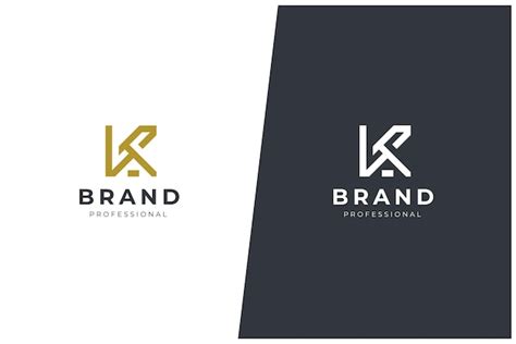 Premium Vector K Letter Monogram Logo Vector Design V