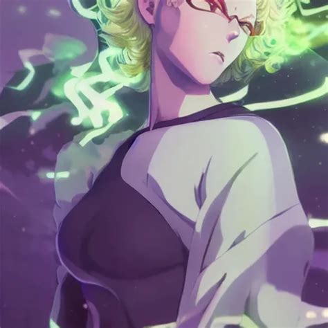 Tatsumaki From One Punch Man Art By Makoto Shinkai Stable Diffusion