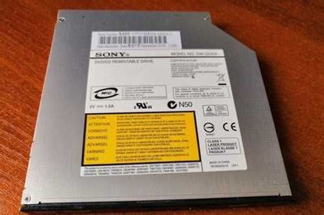 DVD-RW привод (slim) sony DW-Q520A | Festima.Ru – частные объявления
