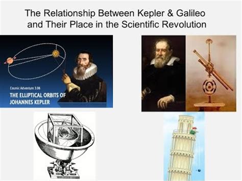 Kepler And Galileo And Their Relationship To The Scientific Revolution