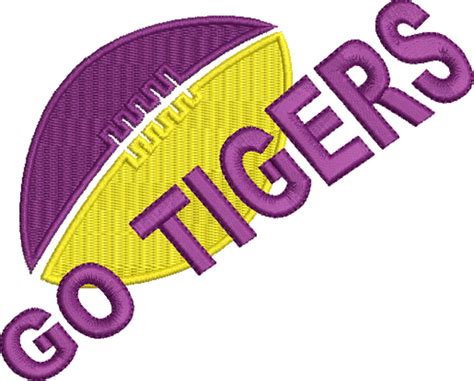 Lsu Machine Embroidery Designs Show Your Tiger Pride With These Patterns Helmuth Projects