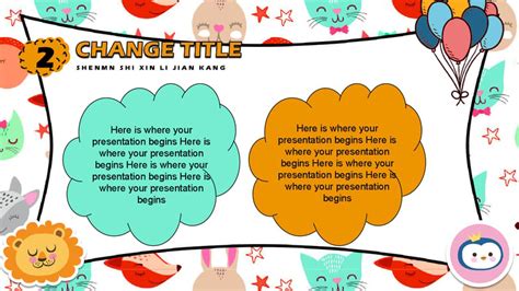 Cute Red Kindergarten Primary School Google Slides Theme And Powerpoint Template - Slidesdocs